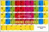 Χρωματιστά Βοηθητικά Αυτοκόλλητα με Μαύρους Αγγλικούς Colemak Χαρακτήρες για Τυφλό Σύστημα Πληκτρολόγησης (OEM)